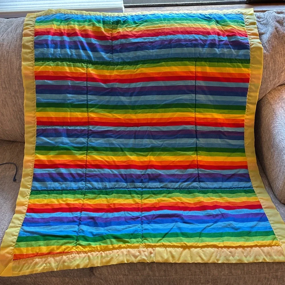 FRIENDS Hand-Sewn Blanket Quilt